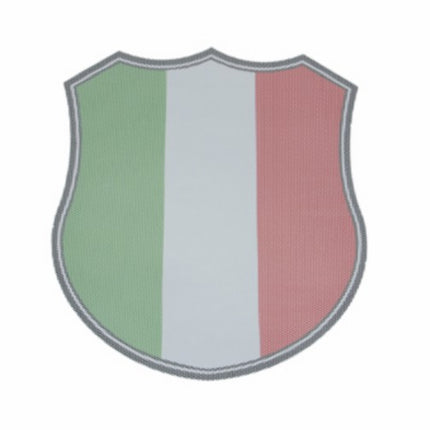 autocollant logo universel pare-brise couleurs italie=épuisé