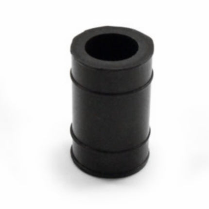 rubber uitlaat nademper kort 22mm zwart