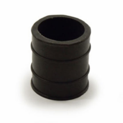 rubber uitlaat nademper kort 30mm zwart