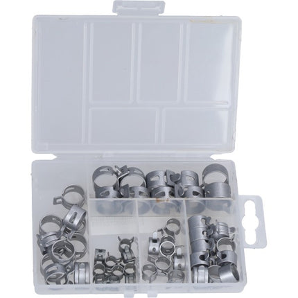 Colliers de serrage DMP pour durite d'essence, assortiment de 6 tailles différentes, 50 pièces