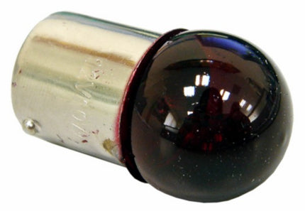 lamp 12V 10W ba15s rood 1pcs