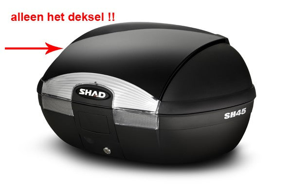 couvercle top case shad sh45 noir métallisé
