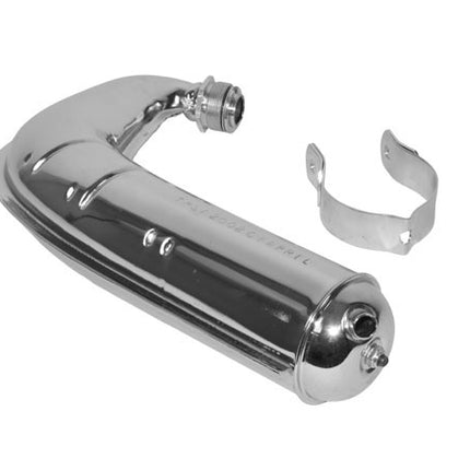 uitlaat (made in EU) 40/50 chroom mobilette