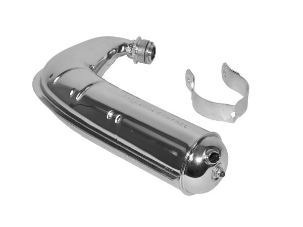 uitlaat (made in EU) 40/50 chroom mobilette