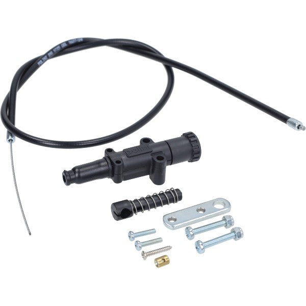 chokeset polini handchoke + kabel zwart scooter 316.0010