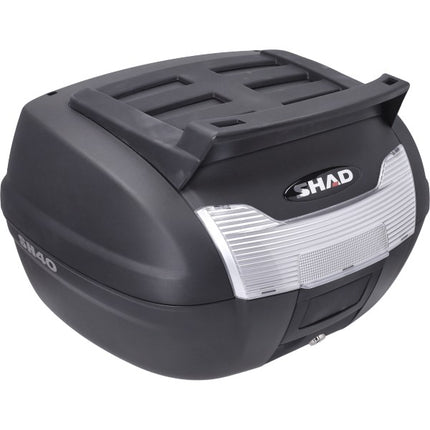 topkoffer shad + slede cargo met toprek SH40 40L zwart