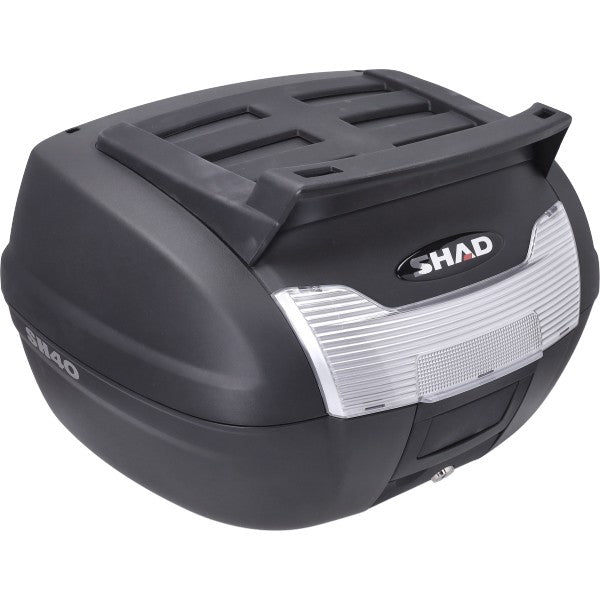 topkoffer shad + slede cargo met toprek SH40 40L zwart