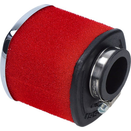 power filter malossi mhr straight universal diameter 32mm foam E14 phbg phbd red/chrome 0411450