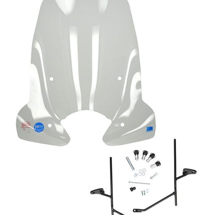 windscreen Regia high + mounting kit (made in EU) BTC Trevis