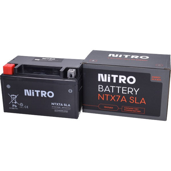accu nitro ntx7a-bs/ytx7a-bs sla/gel peugeot-4t, sco kymco 4t, sco china 4t, sco sym 4t