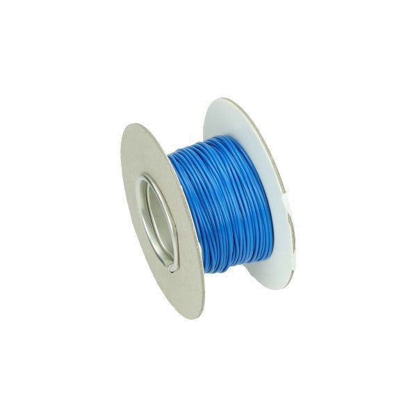 fil électrique 30 mètres bleu par rouleau