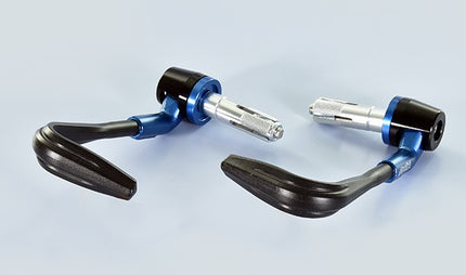 Kit de protection leviers de frein Polini aluminium racing 18/20mm bleu 341.0034