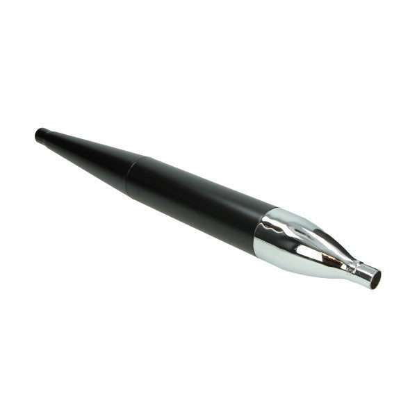uitlaat jamarcol model sigaar (made in EU) o.a. 28mm zwart/chroom kreidler, puch, universeel, zundapp