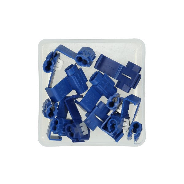 connecteur de câble bleu 12 pièces