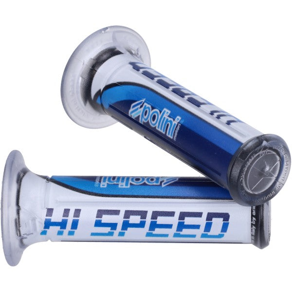 handvatset polini universeel hi-speed blauw/wit 341.0033