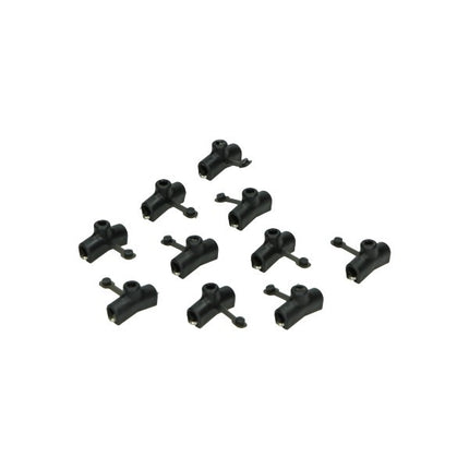 smeernippel buitenkabel (prijs per zakje van10 stuks) zwart