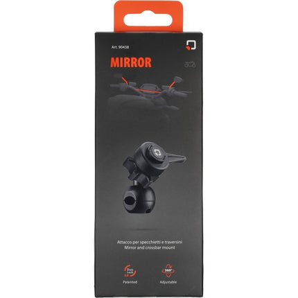 adapter lampa telefoon Opti-Mirror spiegel + windscherm stang kort 90438