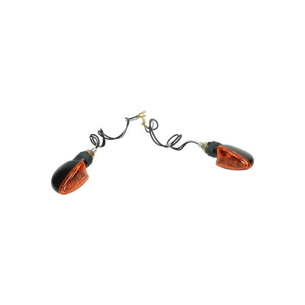 knipperlichtset DMP mini model pijl E-keur zwart/oranje 1pcs universeel