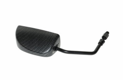 rétroviseur DMP rectangulaire sport F1 m8-m10 carbone scooter