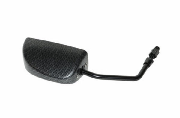 rétroviseur DMP rectangulaire sport F1 m8-m10 carbone scooter