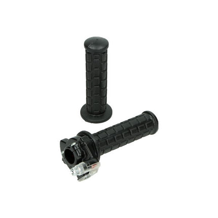 throttle Lusito Speed angled (made in EU) black/transparent moped, scooter