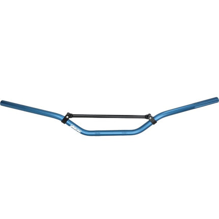 stuur yasuni + spijl aluminium supermotard pro race 22mm blauw