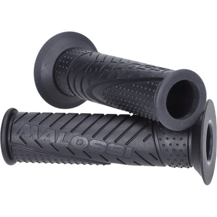 handlebar grips set Malossi MHR open end race universal black 6918700.b0