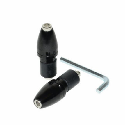 Embout de guidon DMP conique noir alu
