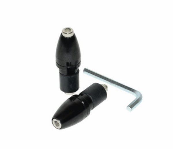 Embout de guidon DMP conique noir alu
