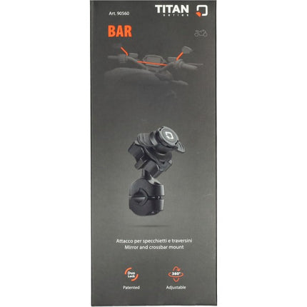 adapter lamp phone Opti-Bar ORBIT (Titan Series) mirror/windshield mount short 90560