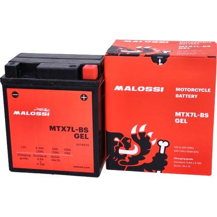 battery Malossi MTX7L-BS sla/gel primavera, sprint, zip 4t 4418919