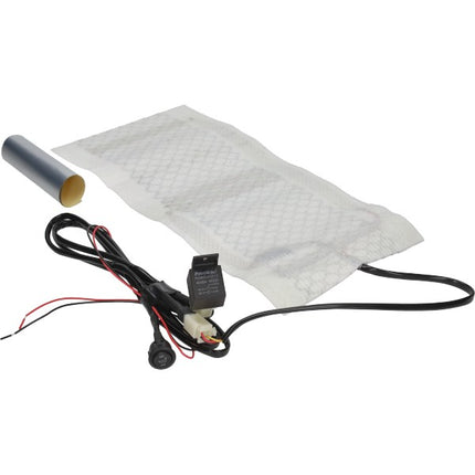 Heated seat kit 12v complete moped, motorcycle, scooter, universal