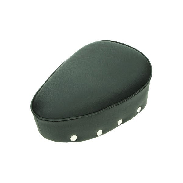 zadel oldtimer (made in EU) met nagels aan zijkant zwart condor, puch, X30