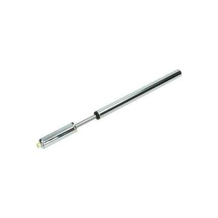 pompe à main classique pour pneus, en acier 36 cm chromé
