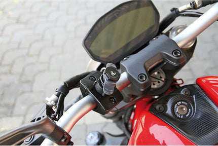 Adapter lamp phone handlebar 16/32mm Opti-Handle incl. moped, motorcycle, fatbike 90452