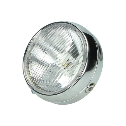 koplamp rond (made in EU) 14.5cm chroom universeel