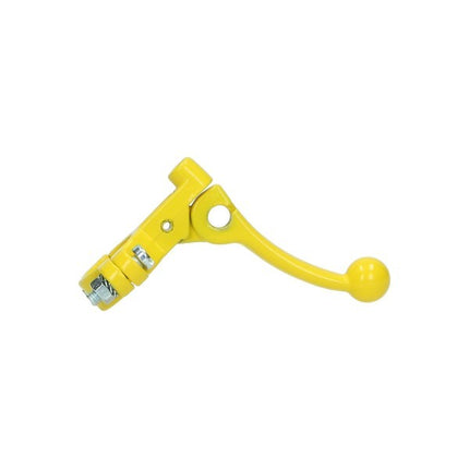 levier de démarrage lusito levier de starter métallique (fabriqué dans l'UE) jaune camino, tomos, puch maxi