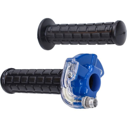 gashendel lusito speed haaks (made in EU) blauw bromfiets, scooter m84