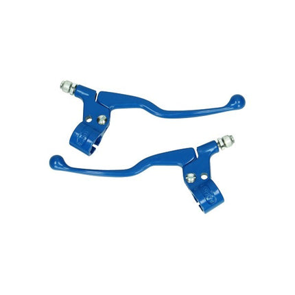 handle grip set long (made in EU) blue moped, camino, puch maxi
