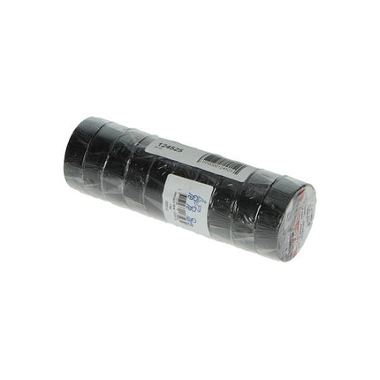 insulating tape PVC 19mm black per 10 rolls