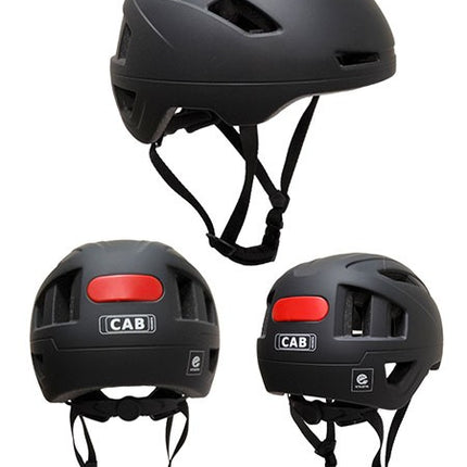 casque CAB trottinette électrique/cyclomoteur norme NTA-8776 sécurité L/XL 58/62 noir mat fatbike