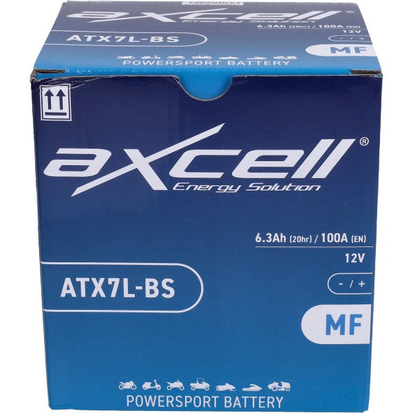 Batterie axcell atx7l-bs/ytx7l-bs euro-4/5 liberty IGET, primavera, sprint, zip 4t (euro4)