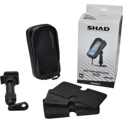 support shad téléphone étanche fixation rétroviseur 160x80mm