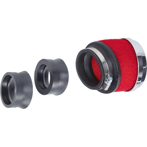 Malossi 25-degree power filter diameter 42-50-58.5mm foam E13 PHBH red engine 0413527
