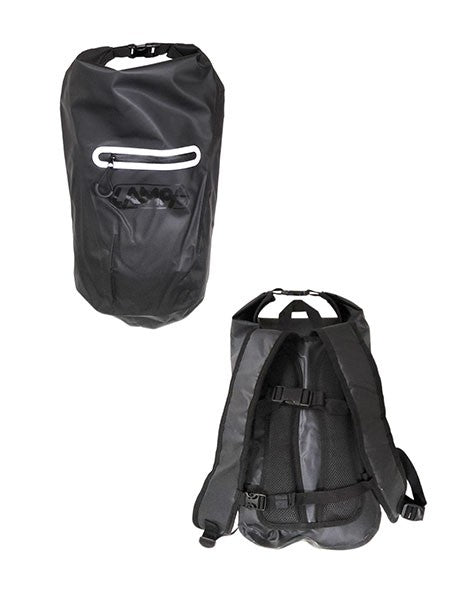 Sac à dos lampe étanche universel 15L noir 91573