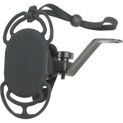 Bone Phone Holder Universal Mirror/Handlebar Mount for Fat Bikes, Motorcycles, and Scooters