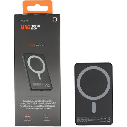 powerbank optiline magsafe power 5000 compatible avec étui magnétique 91809
