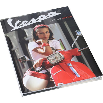 accessoire boek historie Vespa in het NL=op=op