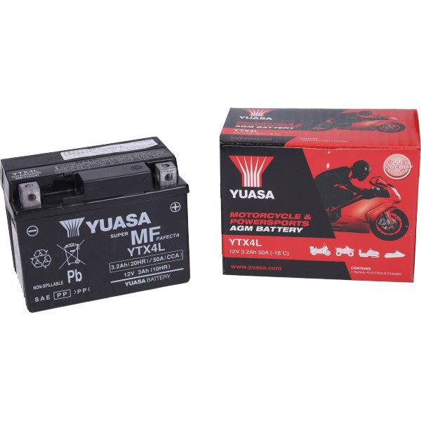accu yuasa ytx4l-bs sla/gel scooter 2t