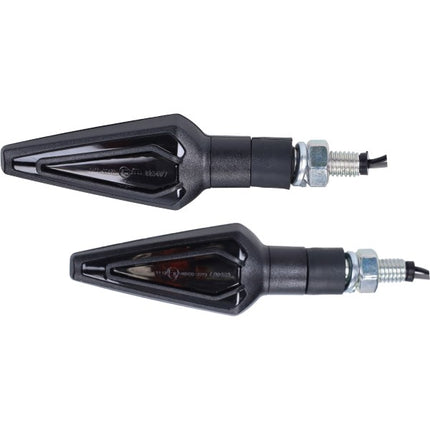 knipperlichtset lampa universeel e-keur halogeen 10w zwart/smoke 90507